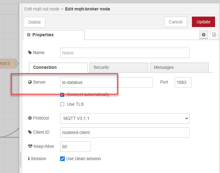 Set up MQTT server name Picture_5-39_Setup_MQTT_SERVER