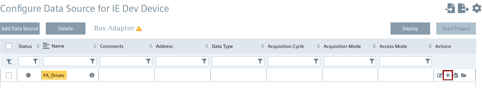 Add OPC UA node to data source 'FA_Drives' Picture_5-46_Add_nodes