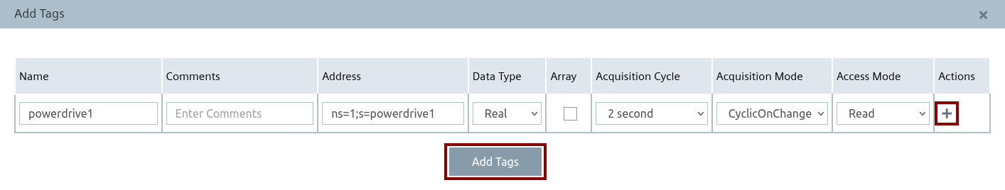 Add OPC UA node 'powerdrive1' Picture_5-47_OPC_UA_node_powerdrive1