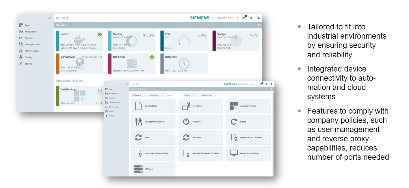 Industrial Edge Runtime UI